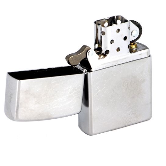 Зажигалка Zippo Armor Brushed, матовая серебристая в Оренбурге
