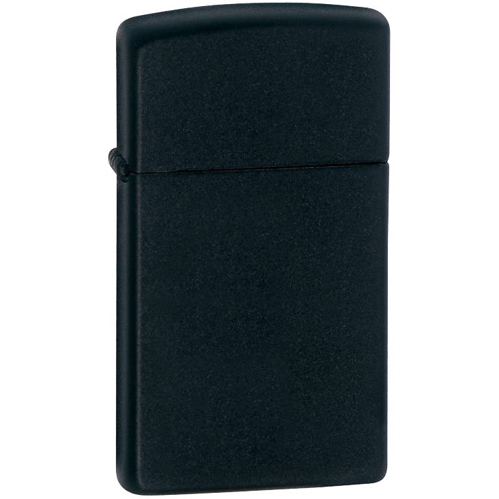 Зажигалка Zippo Slim Matt, матовая черная в Оренбурге