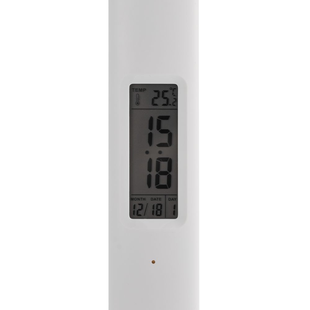 Настольная лампа с часами и календарем Office Torch ver.2, белая в Оренбурге